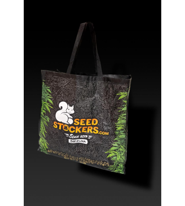 🛍️ Bolsa de la Compra Grande | Bolsa Reutilizable para Growers | Compra en seedstockers.es 🐿️