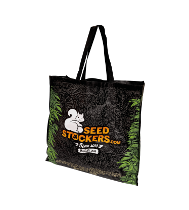 🛍️ Bolsa de la Compra Grande | Bolsa Reutilizable para Growers | Compra en seedstockers.es 🐿️