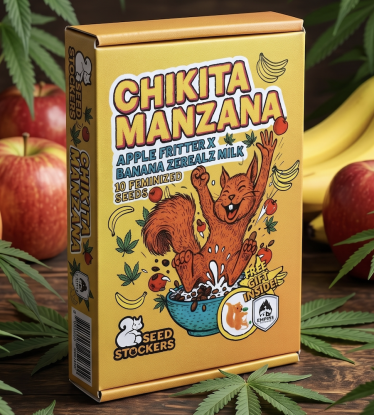 🍏 Chikita Manzana | Semillas de Cannabis Edición Limitada | Seedstockers.es 🐿️
