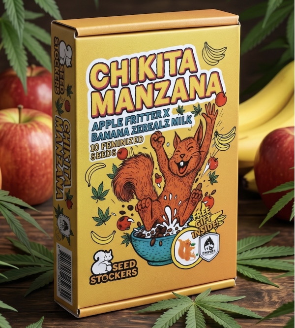 🍏 Chikita Manzana | Semillas de Cannabis Edición Limitada | Seedstockers.es 🐿️